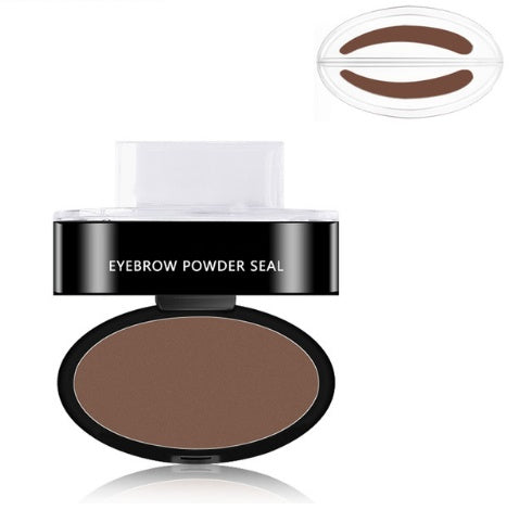 LuxuryGlow Waterproof Eyebrow Stamp Kit with Stencils – Instant Natural Brows