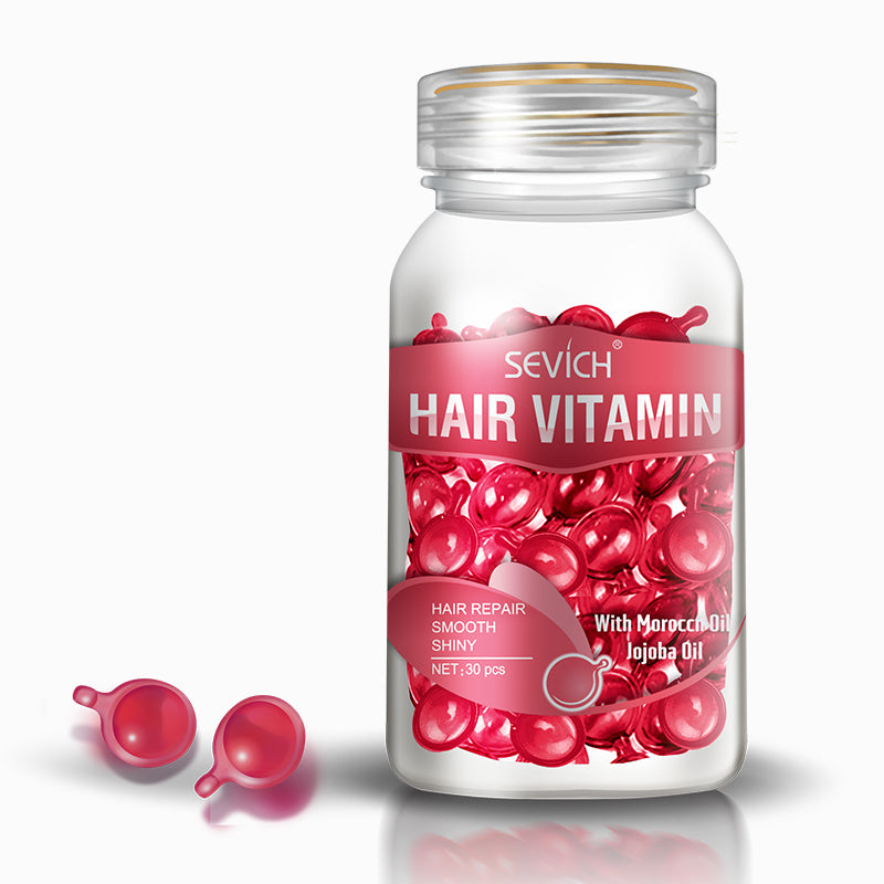 Cápsulas para el cuidado del cabello SEVICH: fortalecen, reparan y suavizan el cabello con frizz
