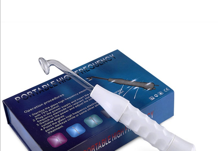 Varita facial de alta frecuencia LuxuryGlow: dispositivo para el tratamiento del acné y la curación de la piel