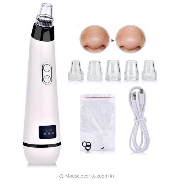 LuxuryGlow Electric Blackhead Remover – Deep Pore Cleaner with 5 Suction Levels