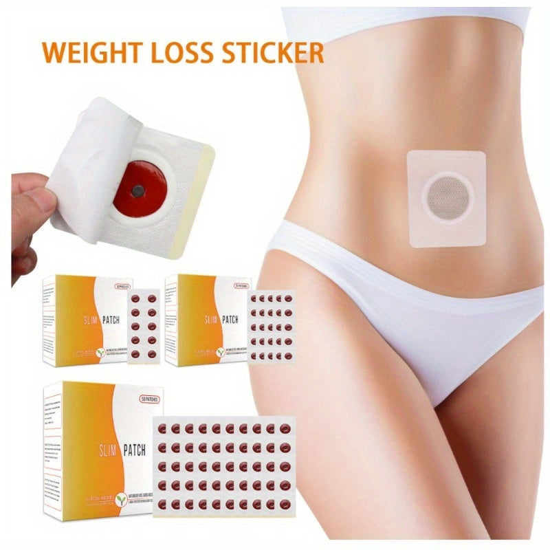 LuxuryGlow Magnetic Slimming Belly Patch – Navel Detox Weight Loss Sticker (30pcs)