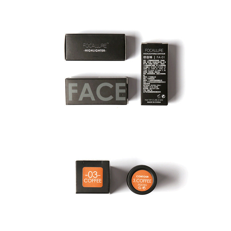 LuxuryGlow Perfection Face Contour & Highlighter Stick – Sculpt & Glow Effortlessly