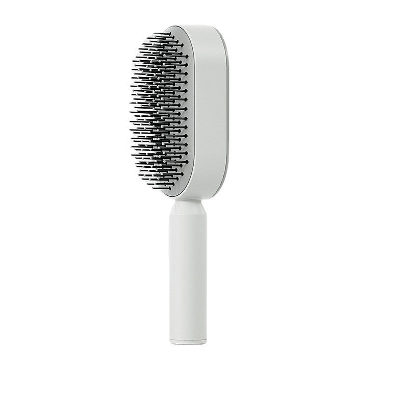 LuxuryGlow 3D Self-Cleaning Hair Growth Comb – Scalp Massage Brush for Women