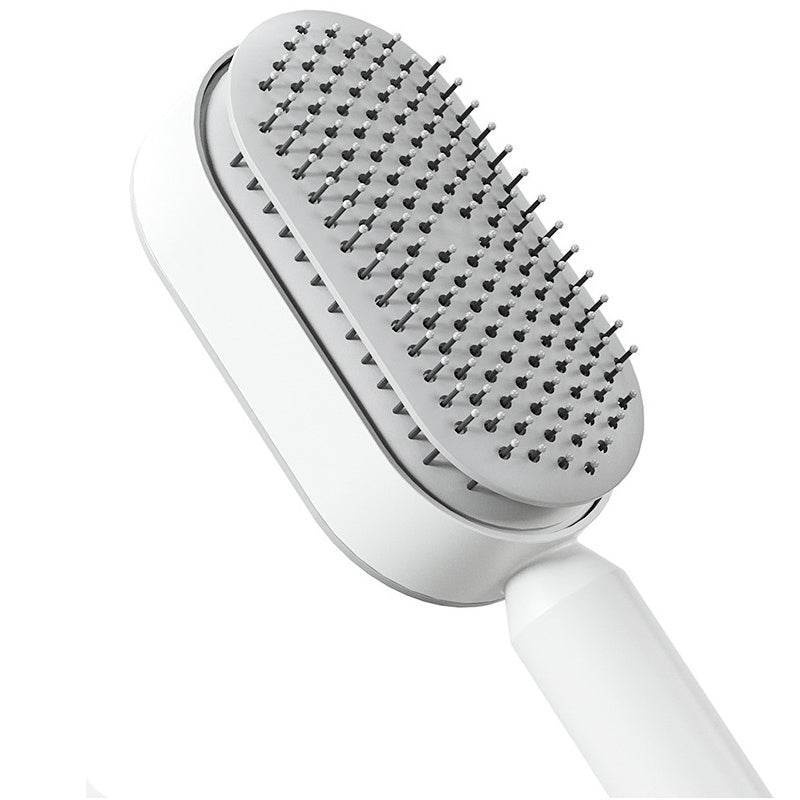LuxuryGlow 3D Self-Cleaning Hair Growth Comb – Scalp Massage Brush for Women