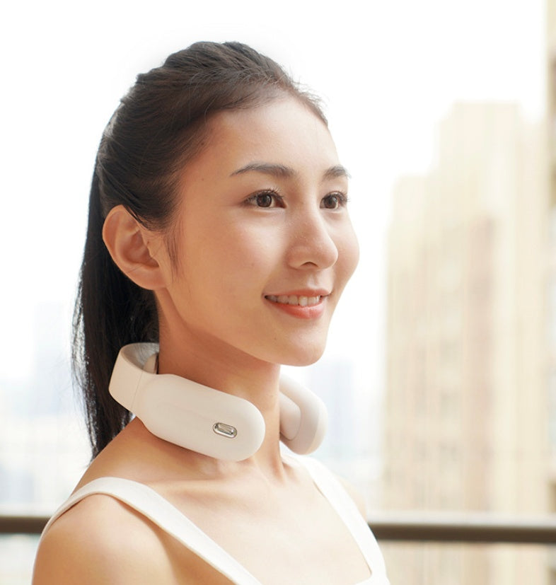 LuxuryGlow Intelligent Neck & Shoulder Massager – Remote Controlled with Heat Therapy