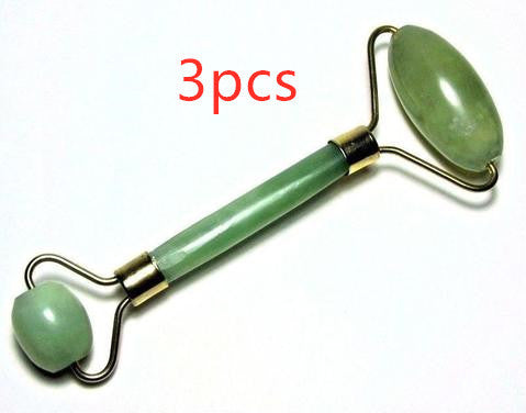 LuxuryGlow Natural Jade Facial Roller – Rejuvenating Beauty Massage Tool