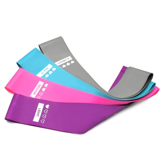 Resistance Bands Sealing Elastic Booty Sport Bodybuilding Rubber Band For Fitness Gym Leagues Equipment Sports Mini Yoga - LUXURY GLOW