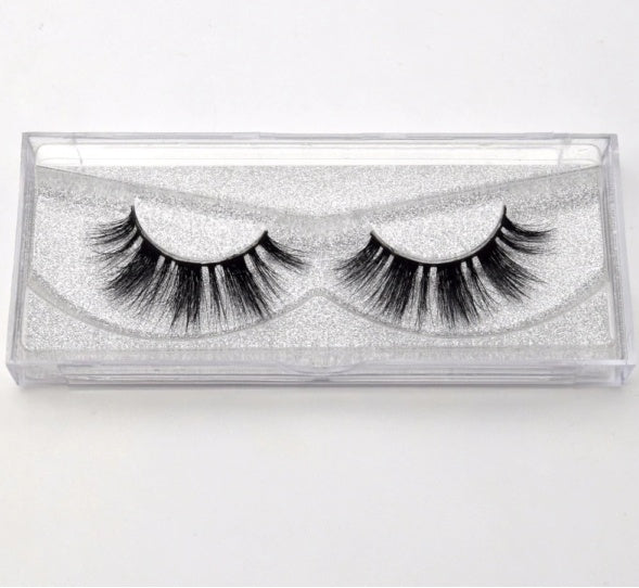 Pestañas postizas 3D de visón LuxuryGlow Faux Aurelia: volumen natural con efecto de cola larga