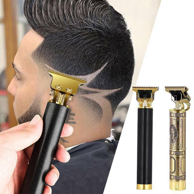 LuxuryGlow Pro T-Blade Cordless Hair Clipper – Zero-Gap Bald Trimmer for Men