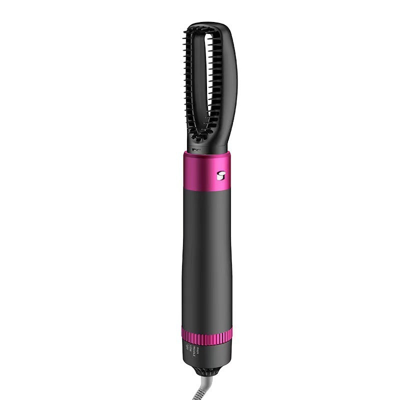 Set de cepillo secador de pelo 5 en 1 LuxuryGlow: secador, plancha, rizador y voluminizador