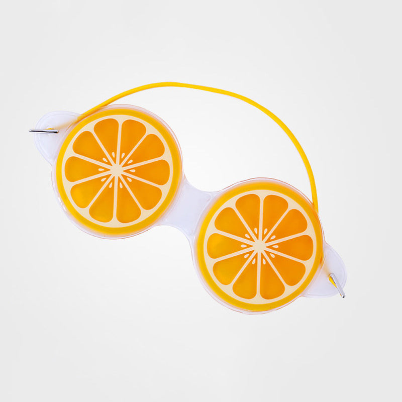 LuxuryGlow Cooling Gel Eye Mask for Puffy Eyes & Dark Circles Relie