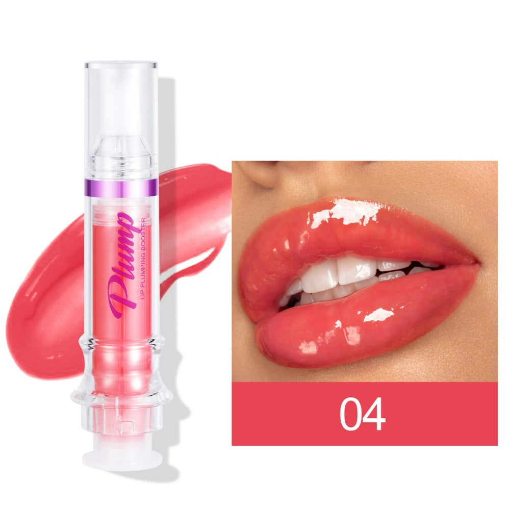 Mirror Shine Lip Gloss - Honey Moisture & Spicy Tint - LUXURY GLOW