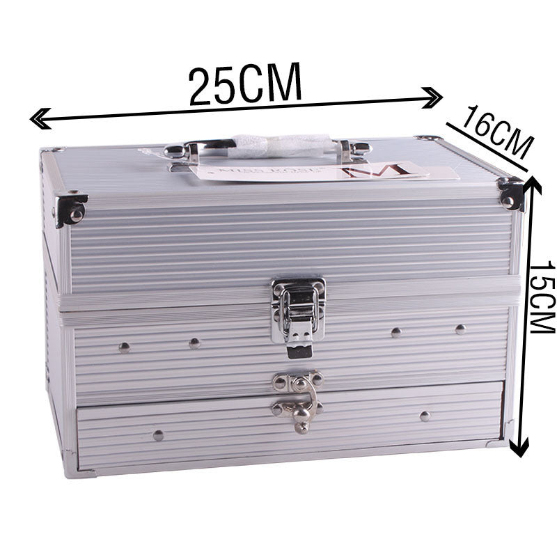 LuxuryGlow 94-Color Makeup Artist Kit – Eyeshadow, Lipstick, Concealer & More in One Case