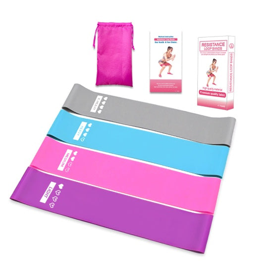 Resistance Bands Sealing Elastic Booty Sport Bodybuilding Rubber Band For Fitness Gym Leagues Equipment Sports Mini Yoga - LUXURY GLOW