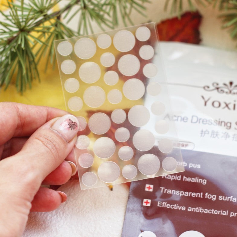 Parches invisibles para el acné LuxuryGlow: tratamiento para imperfecciones y una piel radiante