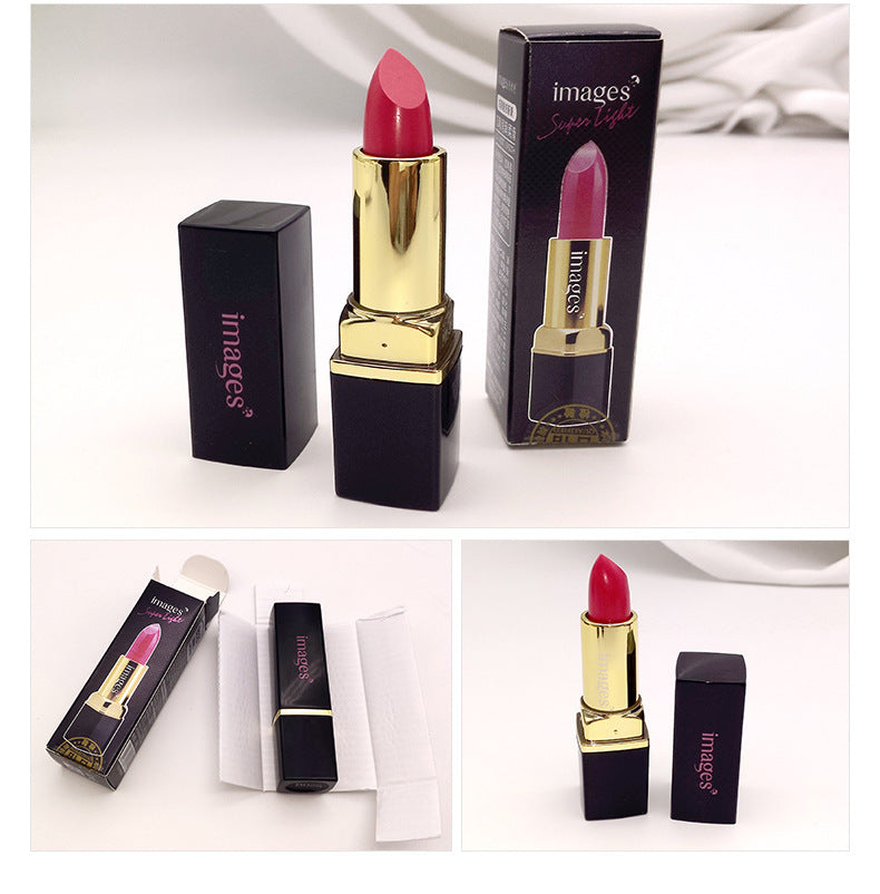 Barra de labios hidratante LuxuryGlow con vitamina E: brillo labial de larga duración (10 colores)