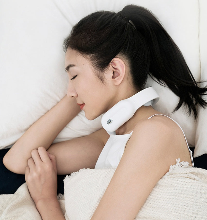 LuxuryGlow Intelligent Neck & Shoulder Massager – Remote Controlled with Heat Therapy
