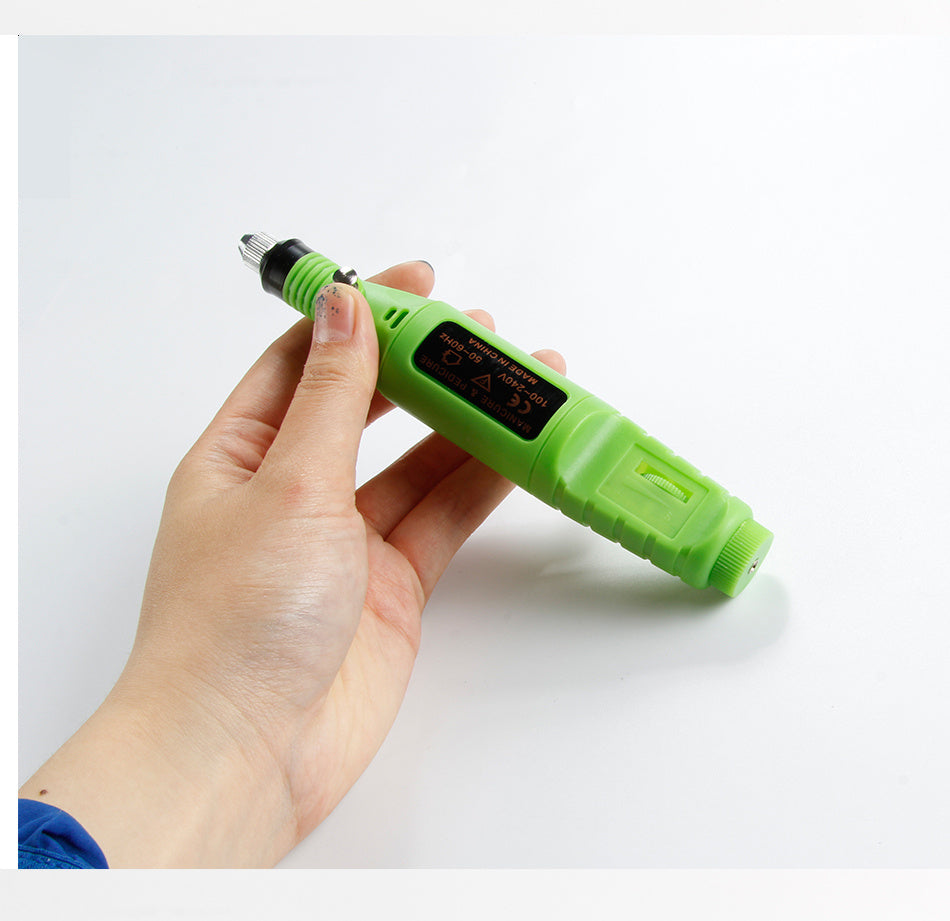 Taladro eléctrico de uñas LuxuryGlow: herramienta profesional para manicura y pedicura