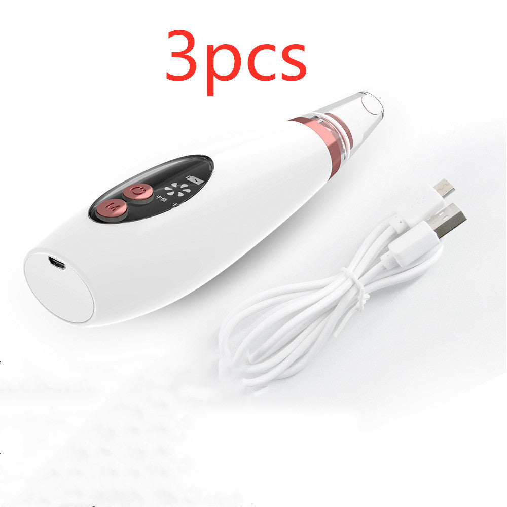 Aspirador microcristalino para puntos negros LuxuryGlow: limpiador de poros profundos