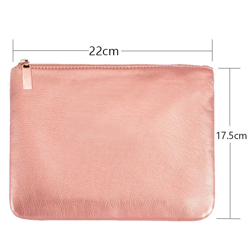 LuxuryGlow 15-Piece Rose Gold Makeup Brush Set with Storage Bag – Soft & Multi-Functional