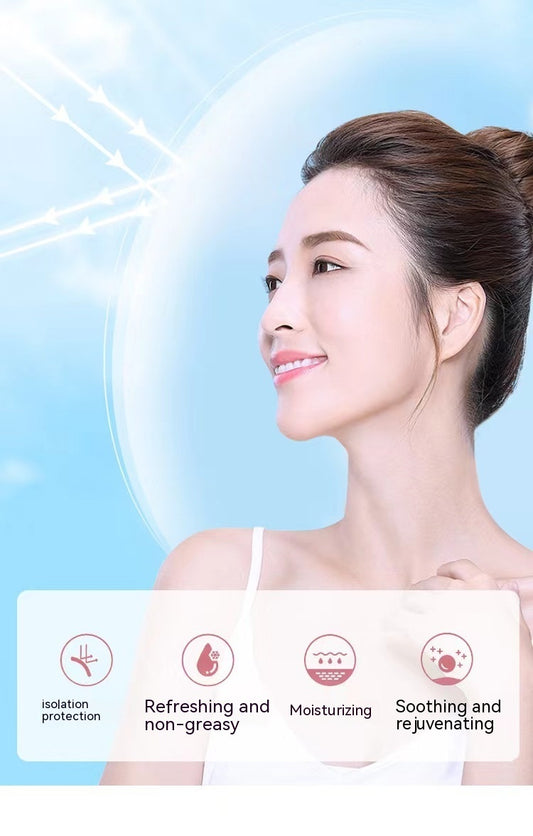 LuxuryGlow SPF 50 Sunscreen Makeup Primer – UV Protection & Hydrating Formula (60ml)