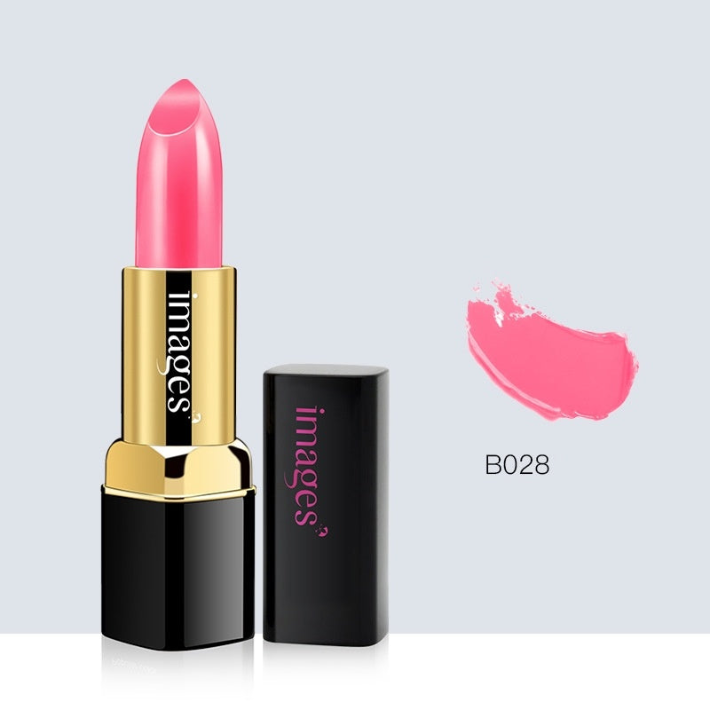 Barra de labios hidratante LuxuryGlow con vitamina E: brillo labial de larga duración (10 colores)