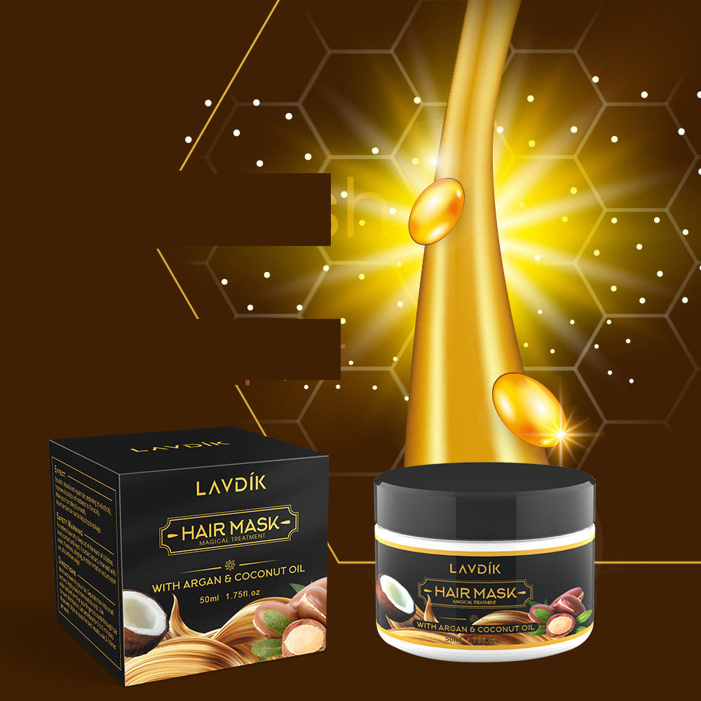 Mascarilla capilar nutritiva reparadora profunda LAVDIK: acondicionador antifrizz e hidratante