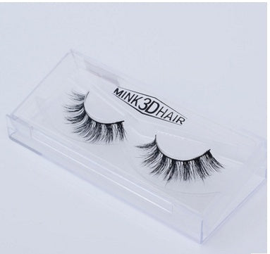 Pestañas postizas 3D de visón LuxuryGlow Faux Aurelia: volumen natural con efecto de cola larga