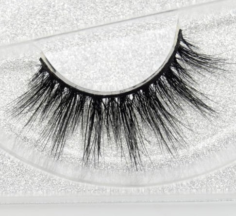 Pestañas postizas 3D de visón LuxuryGlow Faux Aurelia: volumen natural con efecto de cola larga