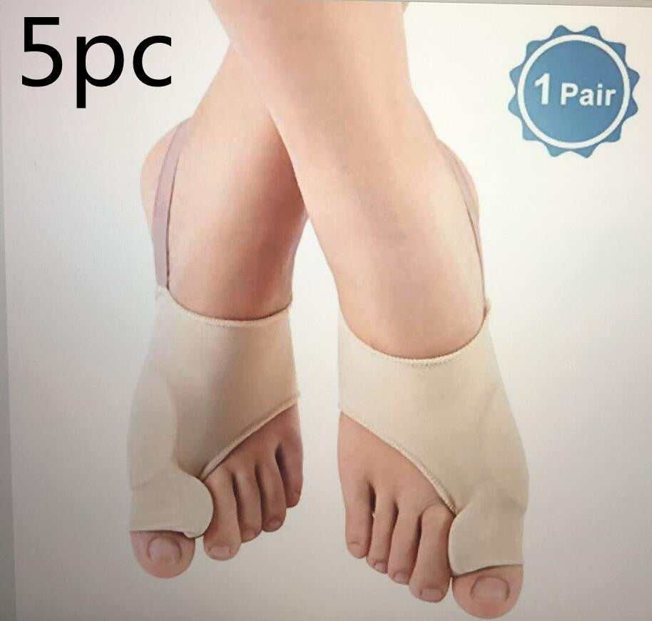 Calcetines separadores de dedos LuxuryGlow para aliviar juanetes: almohadilla de gel correctora para la alineación de los dedos.