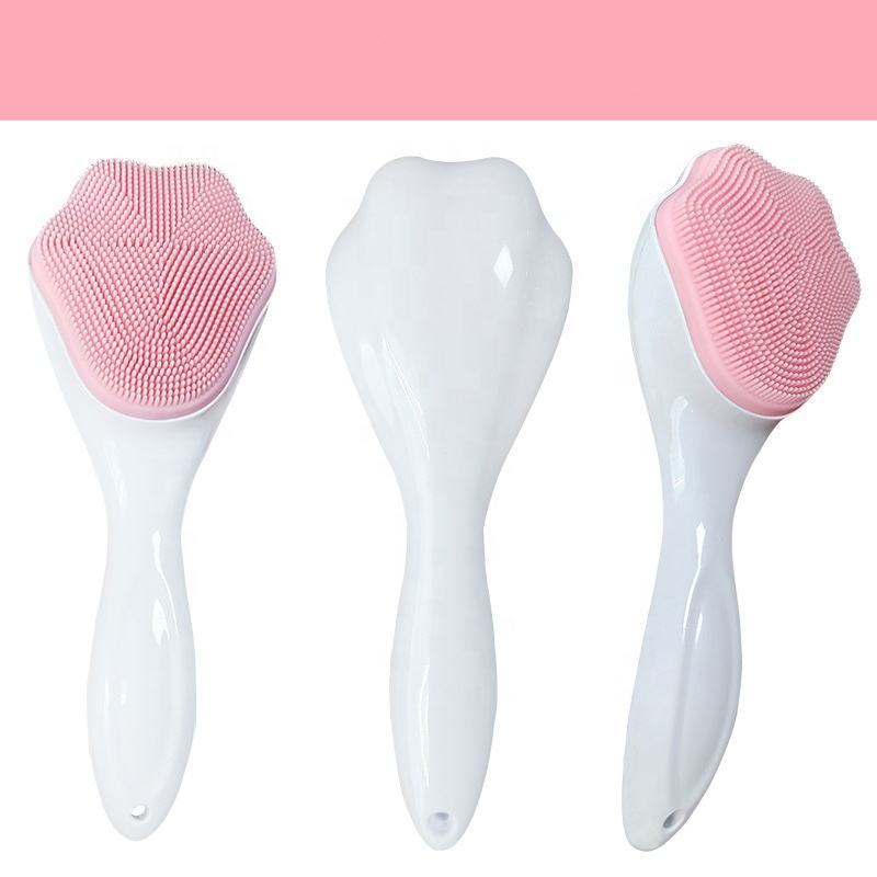 LuxuryGlow Silicone Face Scrubber Exfoliator – Soft Manual Brush for Sensitive Skin