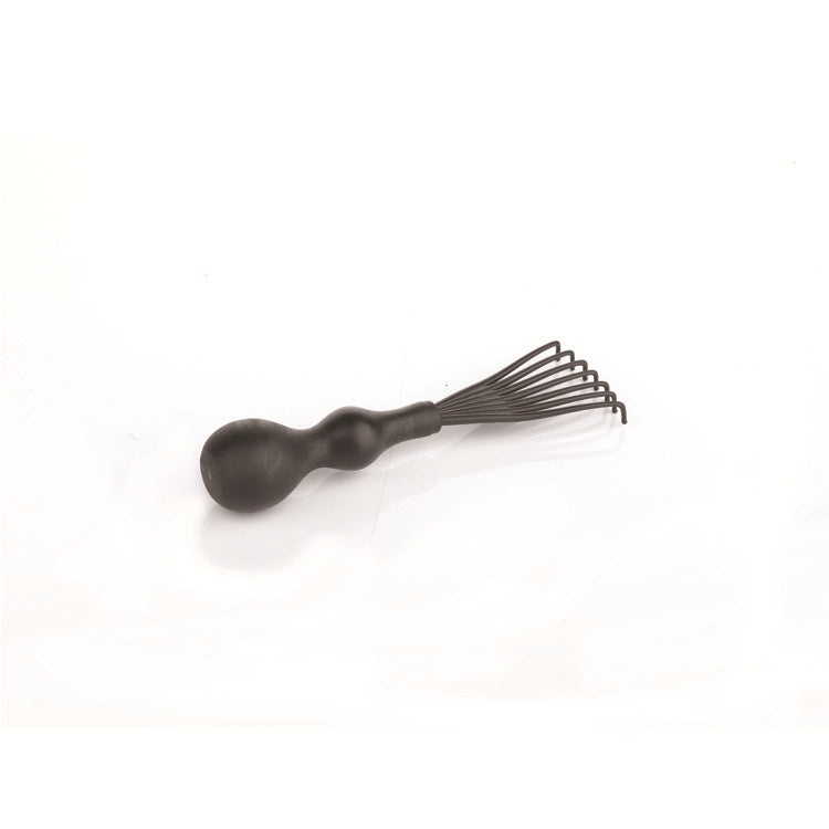 Cepillo desenredante antienredos LuxuryGlow: masajeador del cuero cabelludo y peine de cerdas para mujeres