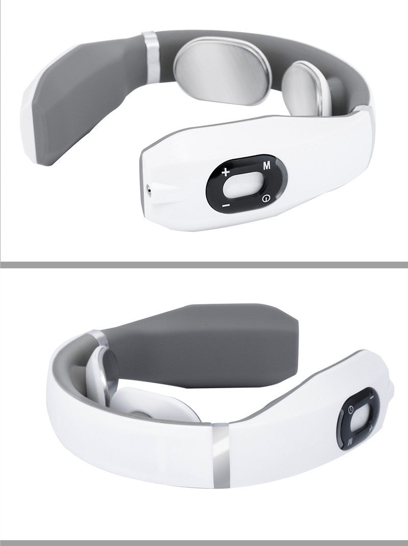 ailuen Rechargeable Cervical Neck Massager Pillow – 6 TCM Modes & USB Powered