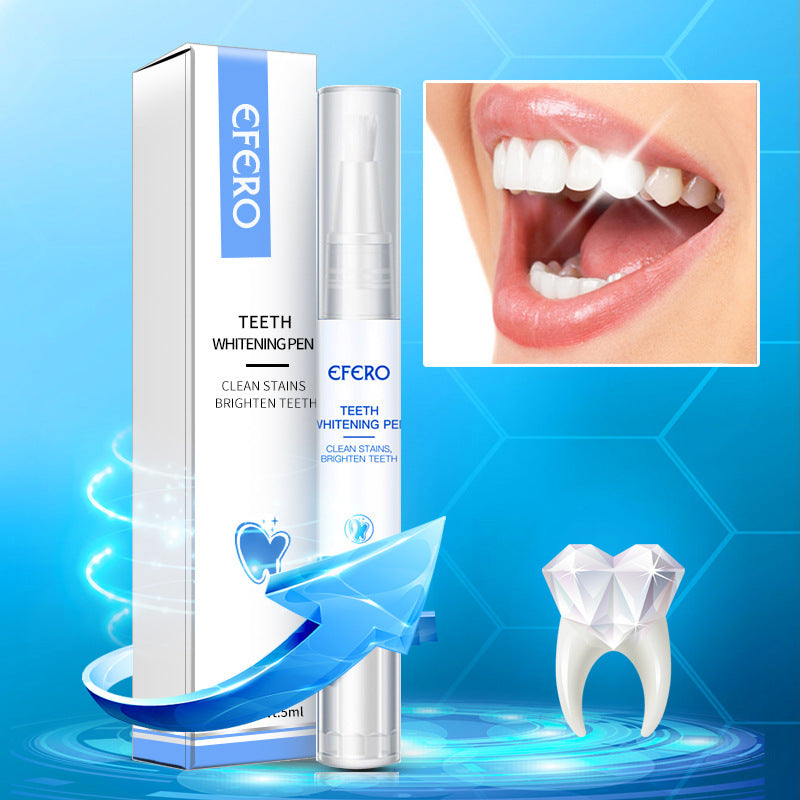 Lápiz blanqueador dental EFERO: elimina la placa, ilumina la sonrisa y mejora la higiene bucal.