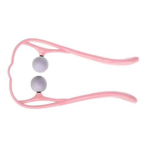 LuxuryGlow Pressure Point Neck & Shoulder Massager – Handheld 3D Roller Therapy Tool