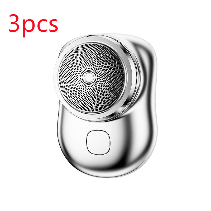 LuxuryGlow Mini Portable USB Electric Shaver for Men & Women – Wet & Dry Cordless Razor