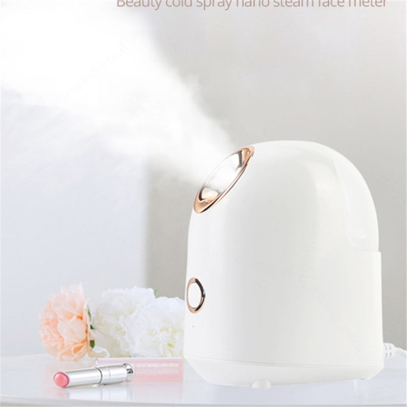 Vaporizador facial LuxuryGlow: dispositivo de hidratación profunda y limpieza de poros (150 ml)