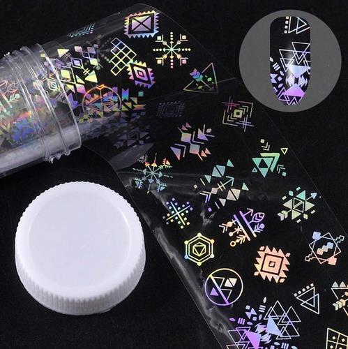 LuxuryGlow Starry Sky Nail Foil Tape – DIY Nail Art Sticker Roll (1 Meter)