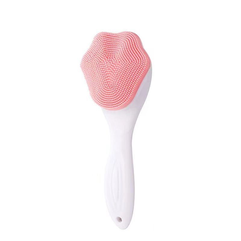 LuxuryGlow Silicone Face Scrubber Exfoliator – Soft Manual Brush for Sensitive Skin