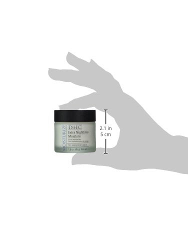 DHC Extra Nighttime Moisture – Deep Hydration Collagen Cream for Overnight Repair | Anti-Aging, Antioxidant-Rich, Fragrance-Free (1.5 oz)