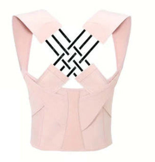 LuxuryGlow Invisible Posture Corrector Strap – Anti-Hunchback Back Support Brace