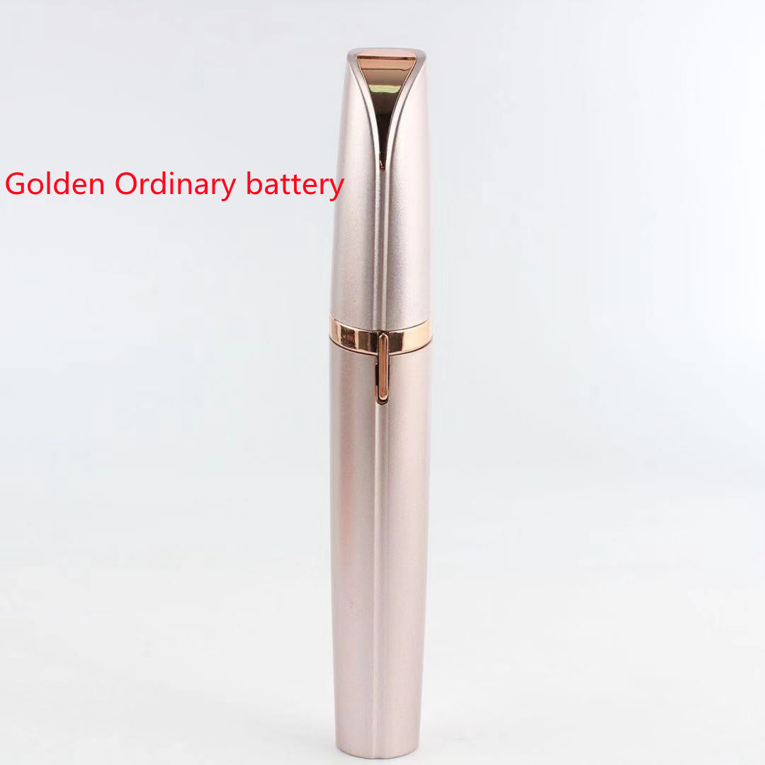 LuxuryGlow Flawless Electric Eyebrow Trimmer – Painless, Portable & LED Precision