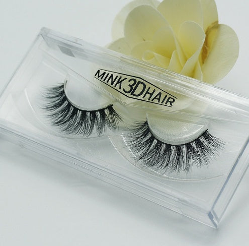 Pestañas postizas 3D de visón LuxuryGlow Faux Aurelia: volumen natural con efecto de cola larga