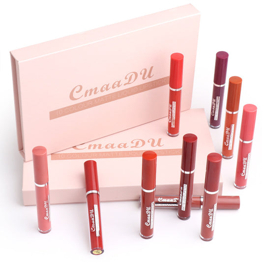 Long-Lasting Matte Lipstick for Women – Smudge-Proof, Waterproof - LUXURY GLOW