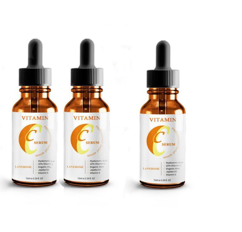 LuxuryGlow Vitamin C + Hyaluronic Acid Face Serum – Brightening & Anti-Aging
