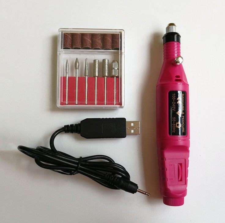 Taladro eléctrico de uñas LuxuryGlow: herramienta profesional para manicura y pedicura