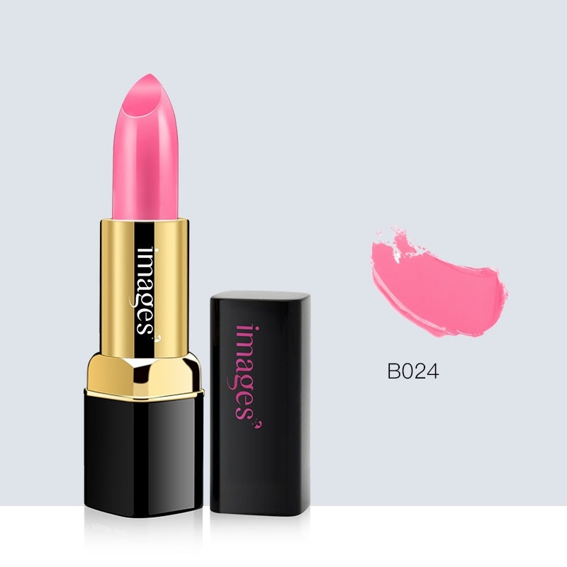 Barra de labios hidratante LuxuryGlow con vitamina E: brillo labial de larga duración (10 colores)