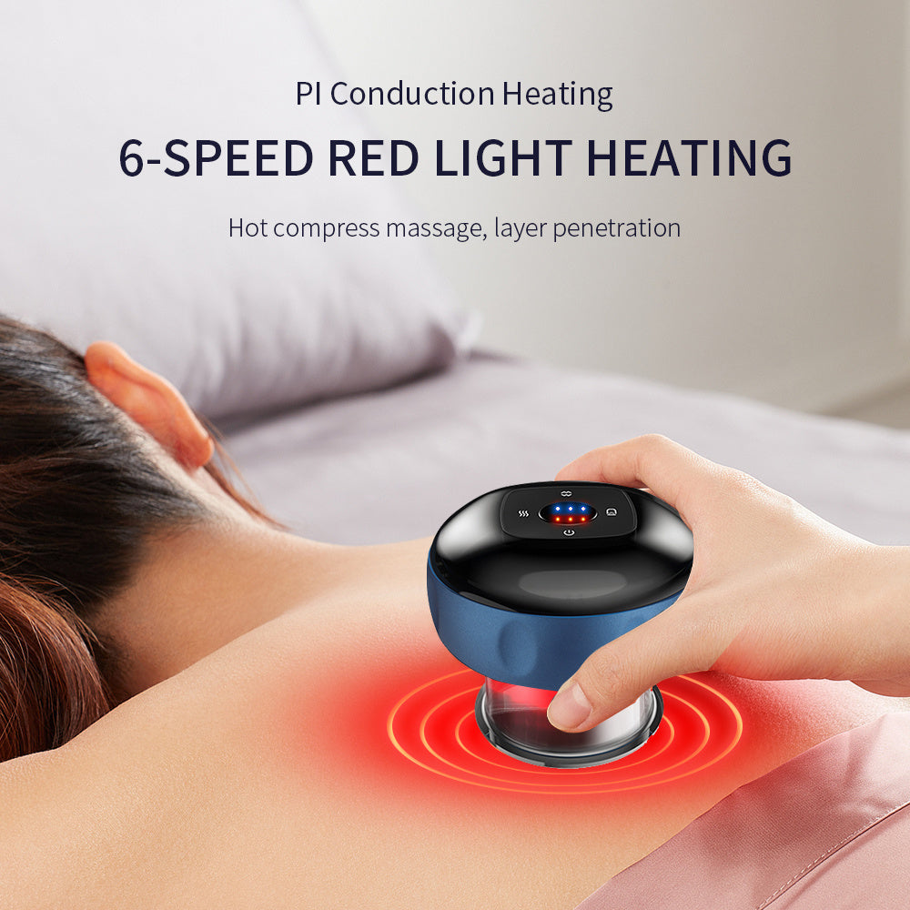Electric Vacuum Cupping Massage Body Cups Anti-Cellulite Therapy Massager For Body Electric Guasha Scraping Fat Burning Slimming - LUXURY GLOW
