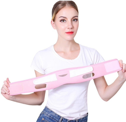 LuxuryGlow V-Line Face Slimming Mask – Cheek, Chin & Neck Lift-Up Strap Bandage