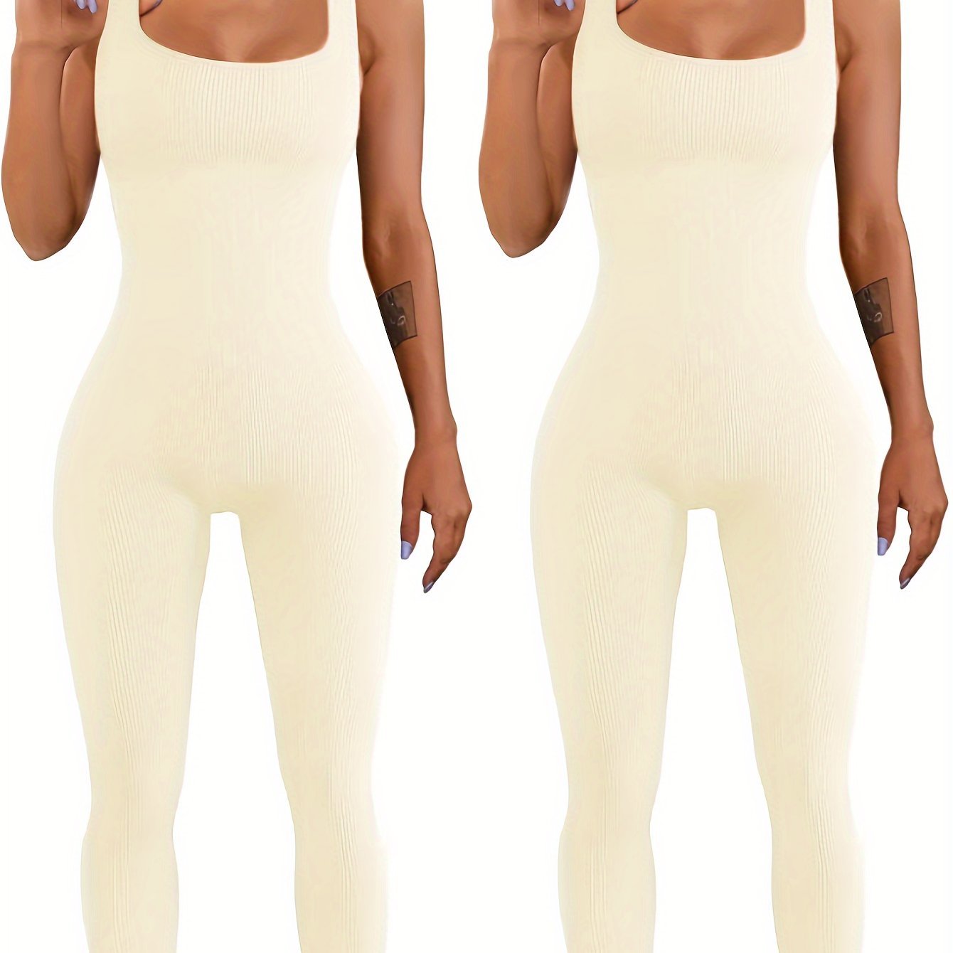 Camiseta sin mangas con tirantes y mallas de LuxuryGlow para mujer: mezcla de elastano, manga larga y botones.